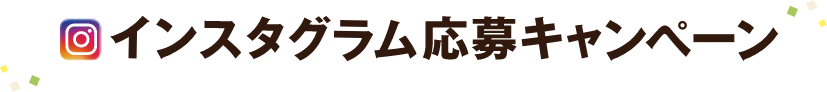 インスタグラム応募キャンペーン